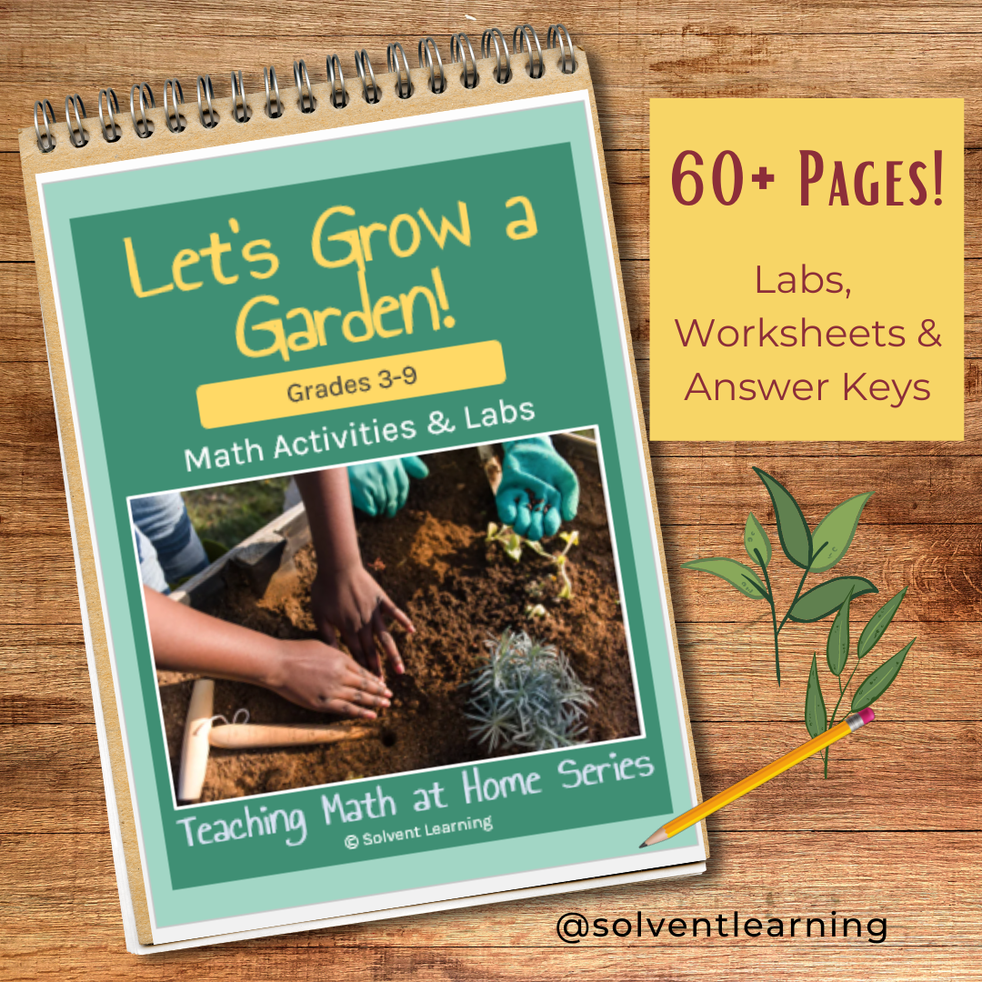 Let s Grow A Garden Math Workbook Solvent Learning